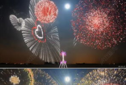 爱心烟花视频,点亮夜空浪漫瞬间